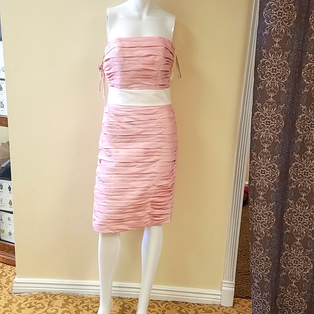 Forever yours size 6 rouched homecoming dress